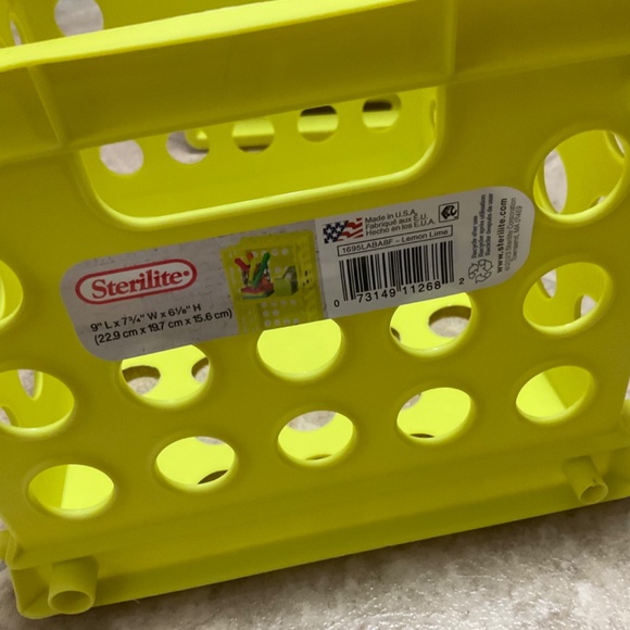 Stackable Bundle of 6 Neon Mini Crates - Picture 10 of 11